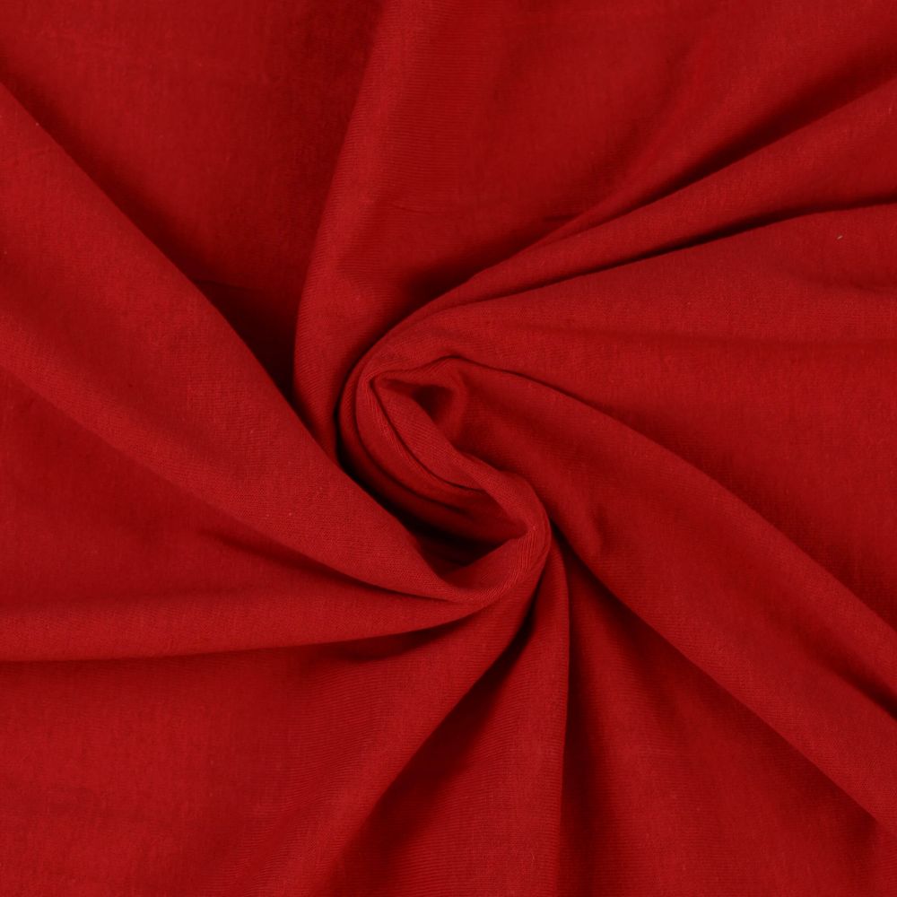 Jersey prostěradlo dvojlůžko 200x200cm červené