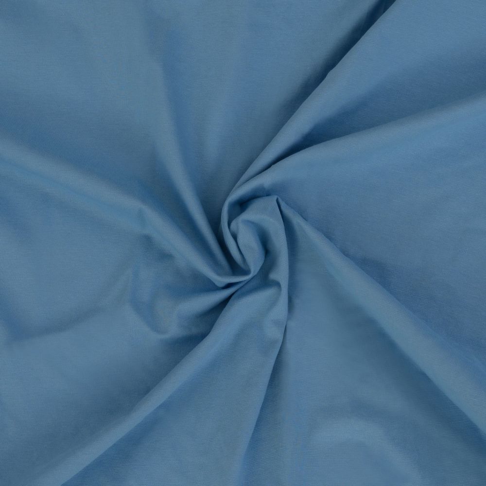 Jersey prostěradlo s lycrou 120x200cm světle modré