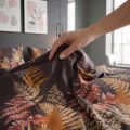 Saténové povlečení LUXURY COLLECTION KAPRADÍ hnědé