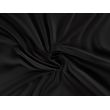 Saténové prostěradlo LUXURY COLLECTION 100x200cm černé
