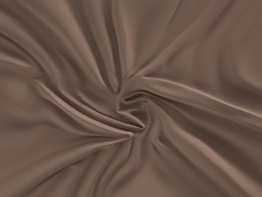 Saténové prostěradlo LUXURY COLLECTION 220x200cm tm hnědé / čokoládové